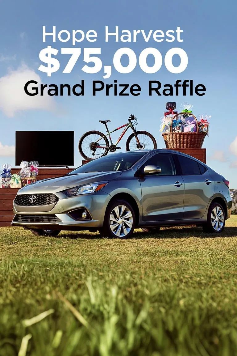 Raffle A: Hope Harvest Adventure Drive Package